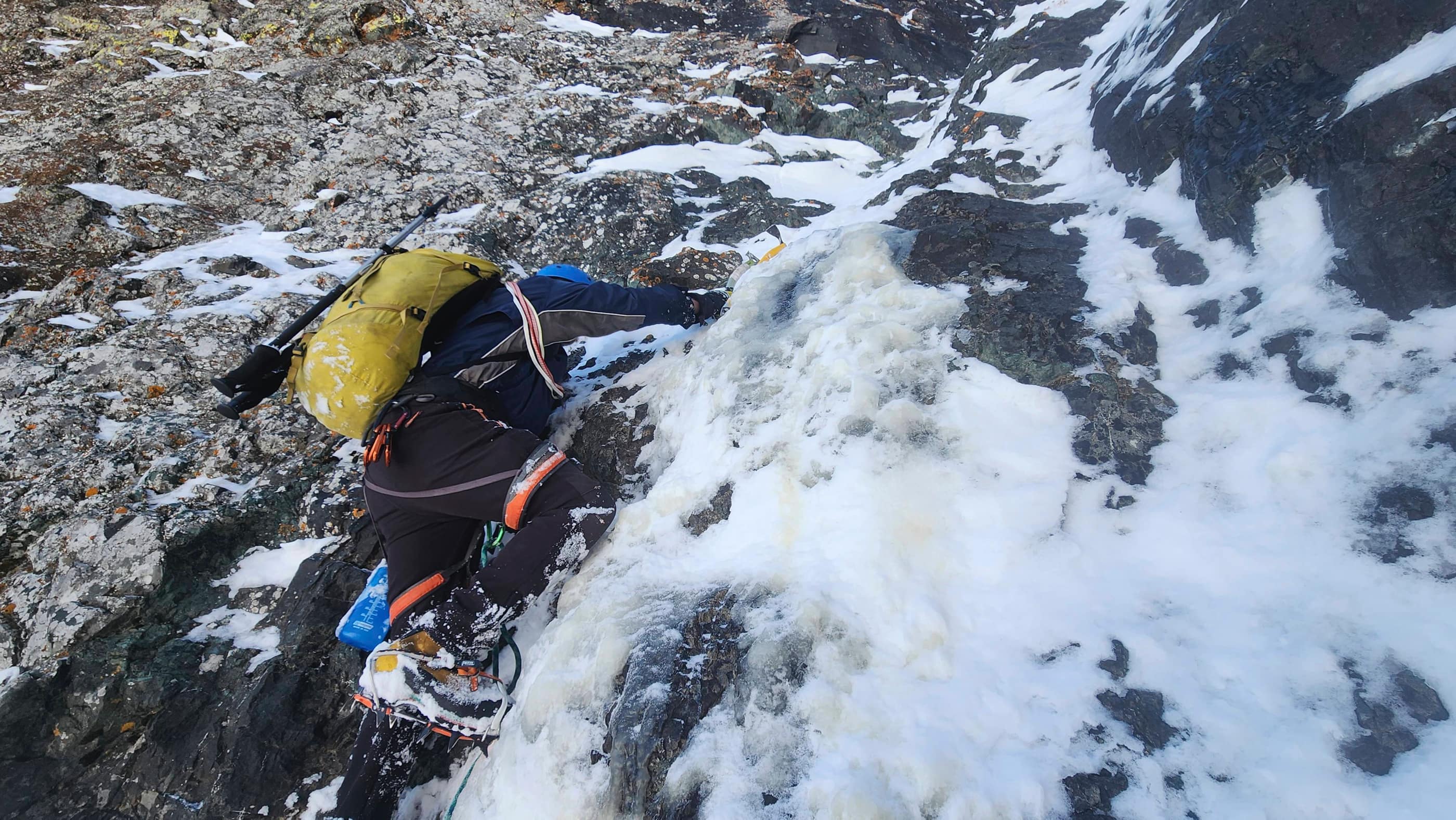 “Prairie Fire” 3 (Northeast Face Route), 18 April 2025